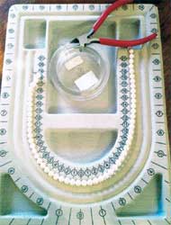 パールネックレス糸替え